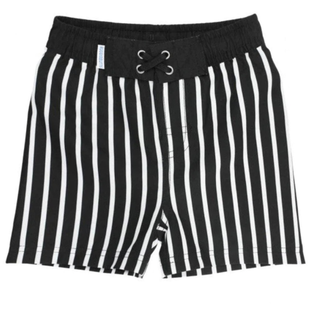 Rugged Butts Stripe Swim Trunks